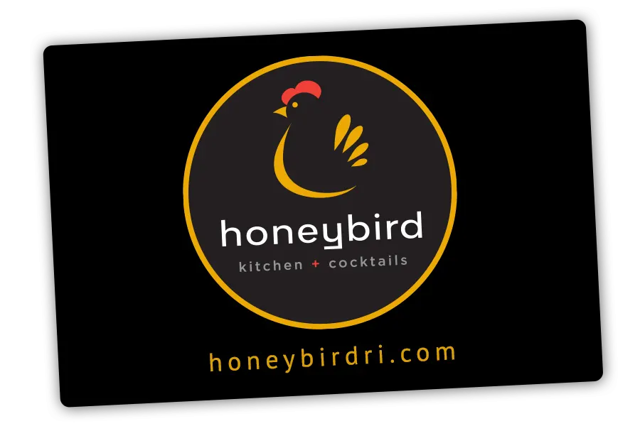Honeybird Gift Card | RI Best fried chicken hot wings chicken burgers